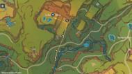 Route #2 for farming the Embercore Flower (Image via HoYoverse)